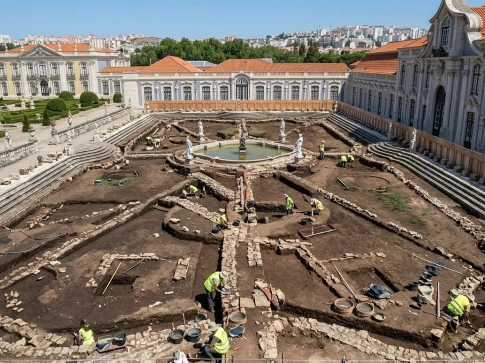 Jardim de Malta do Palácio Nacional de Queluz