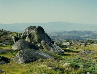 Castro de Santiago, vista geral.